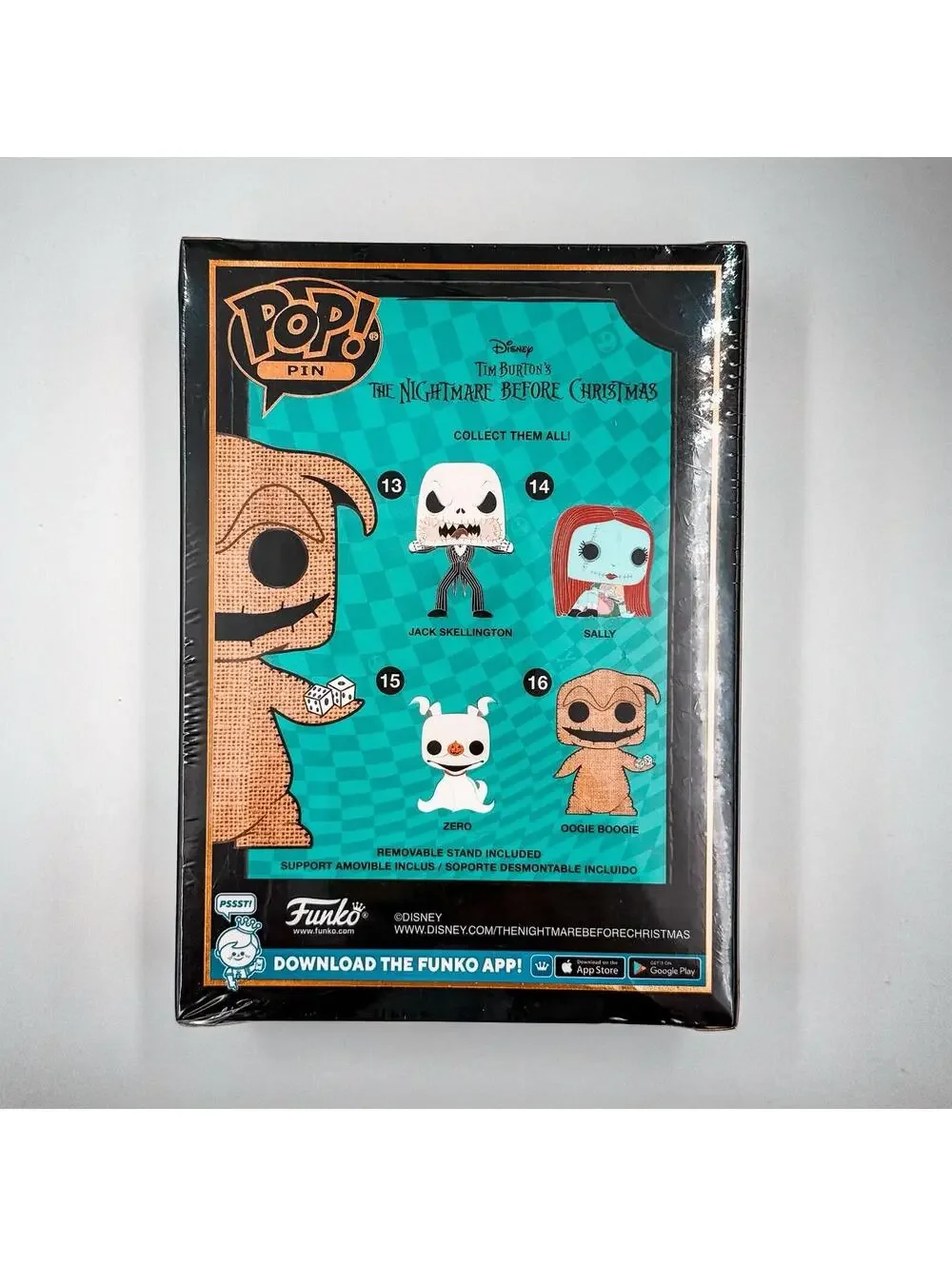 Funko Pop Enamel Pin 4-Pack Nightmare‎ Before Christmas Disney Collectible Set